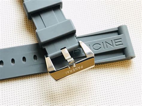 panerai watch bands rubber|officine panerai rubber strap.